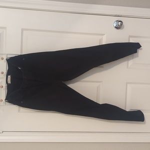 Madewell 9" High Rise Black Skinny Jeans